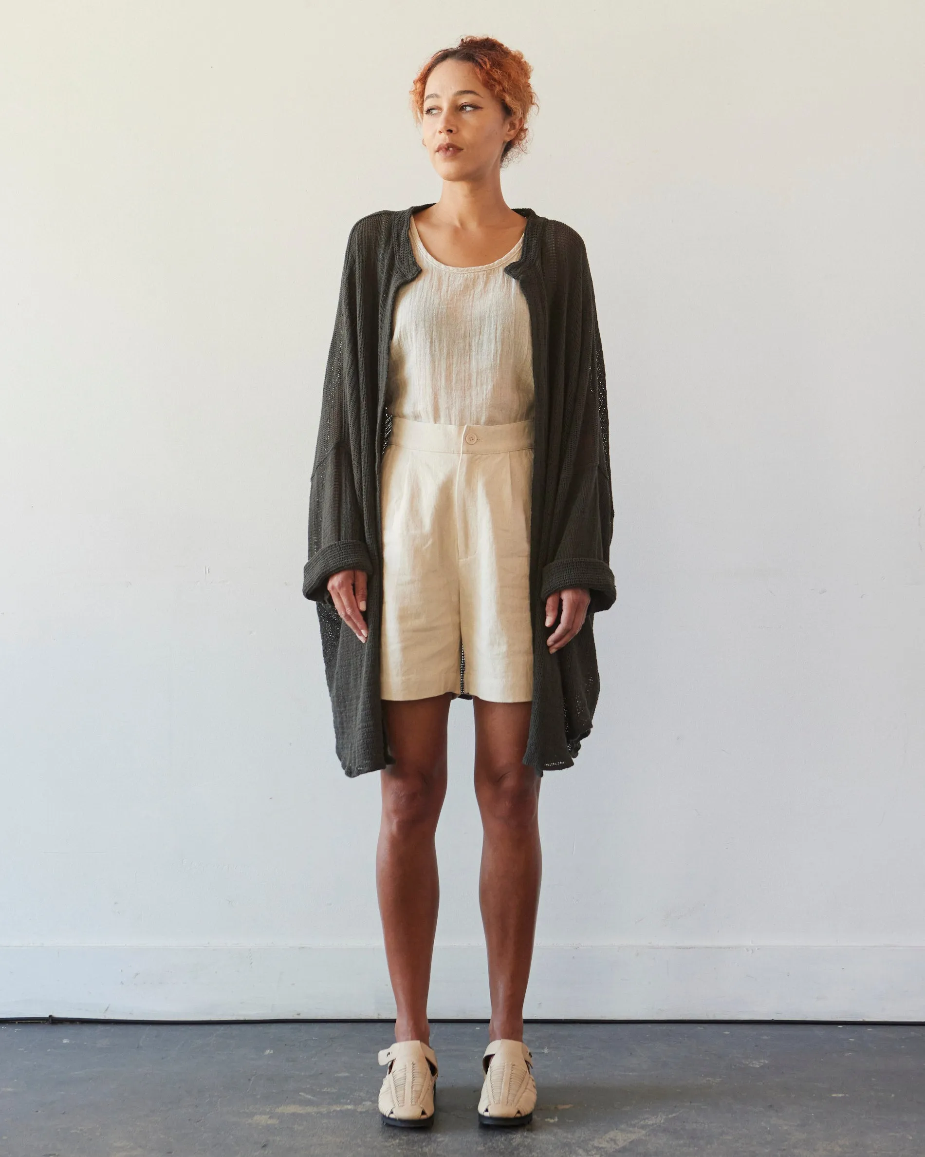 Black Crane Square Shirts, Shadow