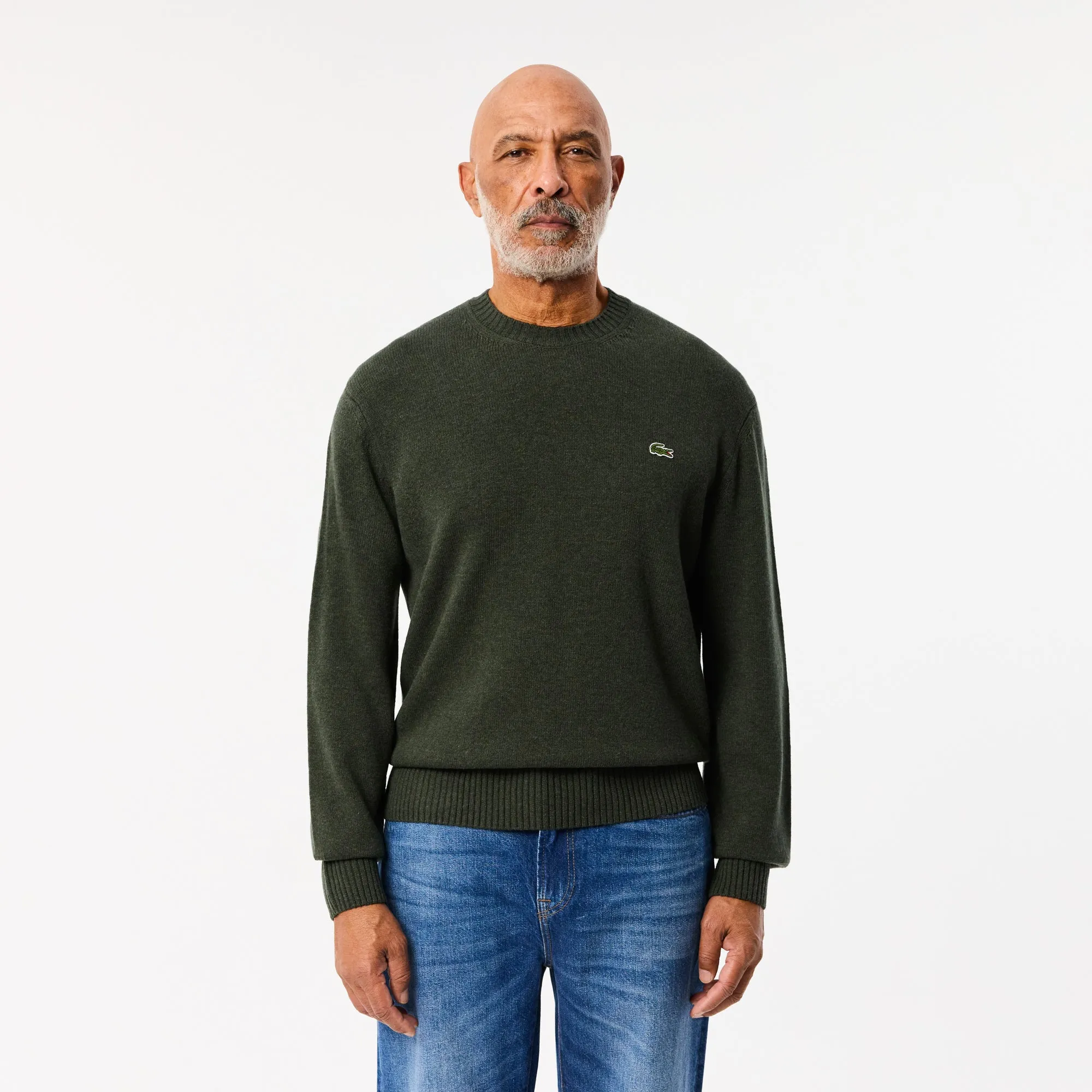 Carded Wool Crew Neck Sweater - AH2916