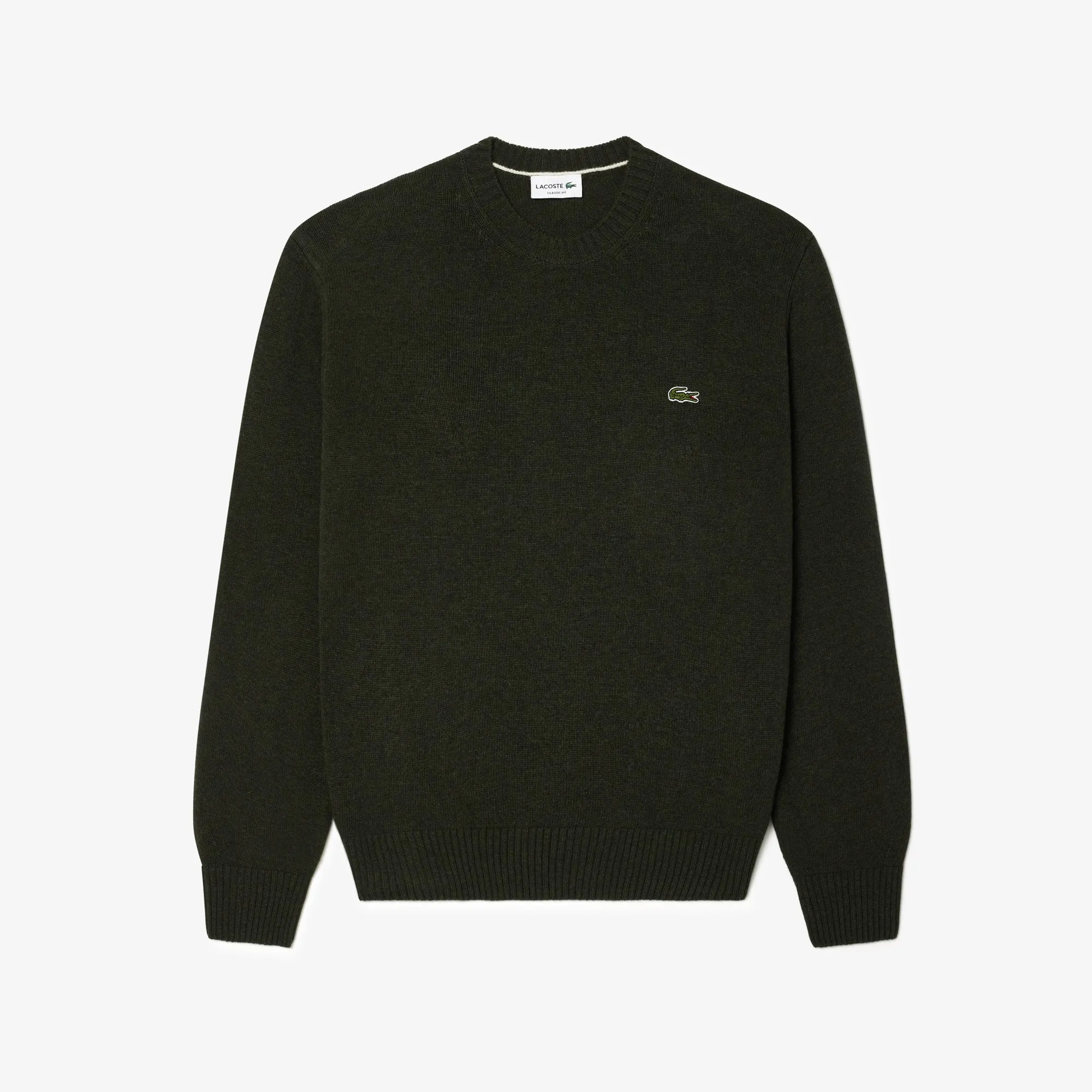 Carded Wool Crew Neck Sweater - AH2916