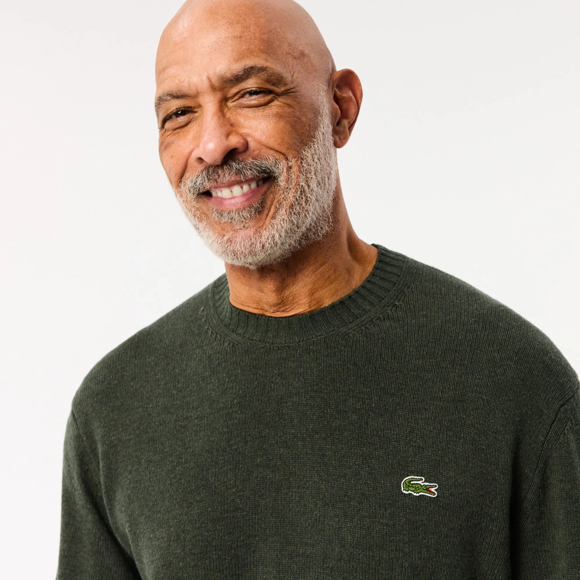 Carded Wool Crew Neck Sweater - AH2916
