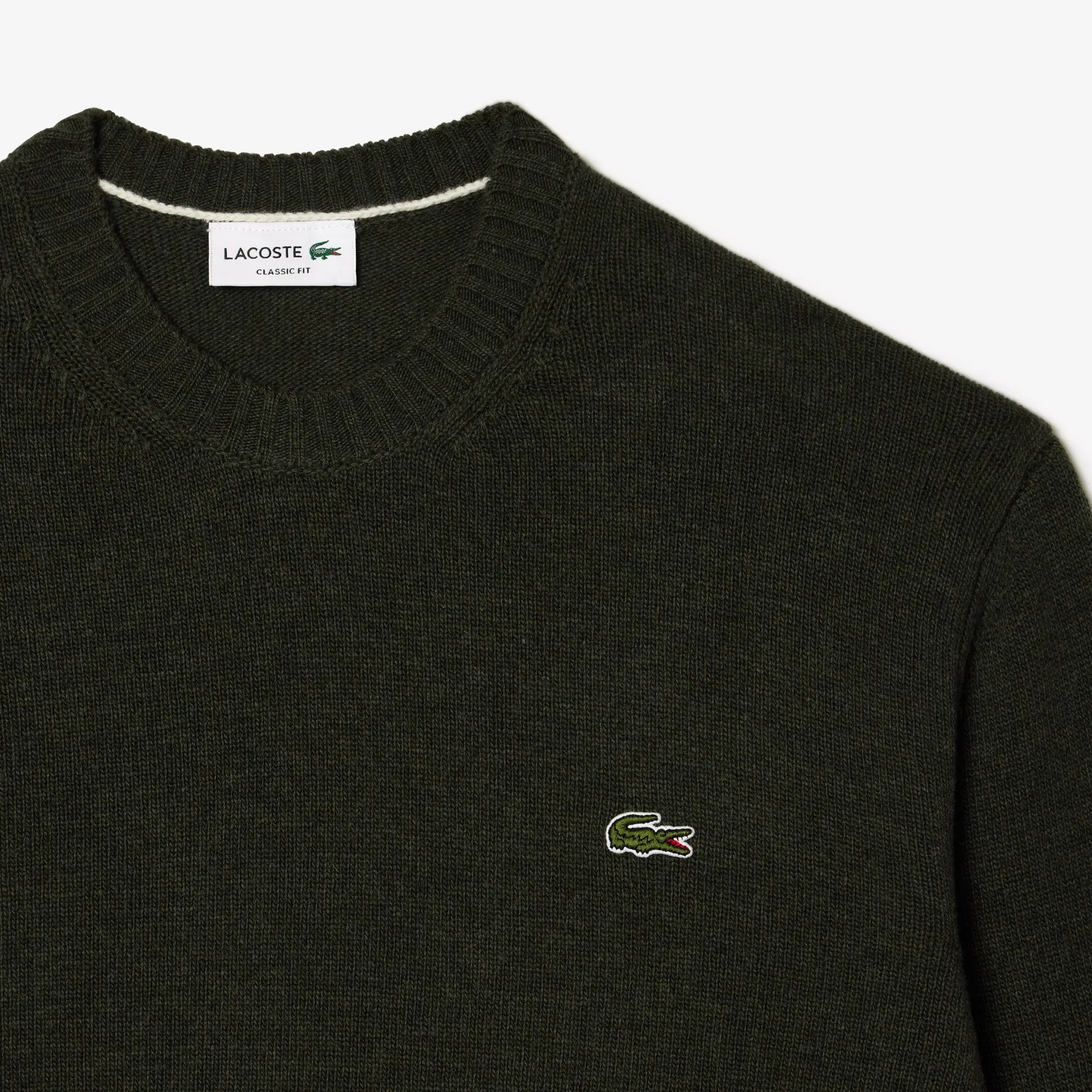 Carded Wool Crew Neck Sweater - AH2916