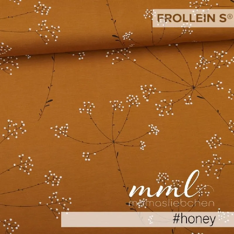 Cotton Jersey - Baby's Breath - Honey
