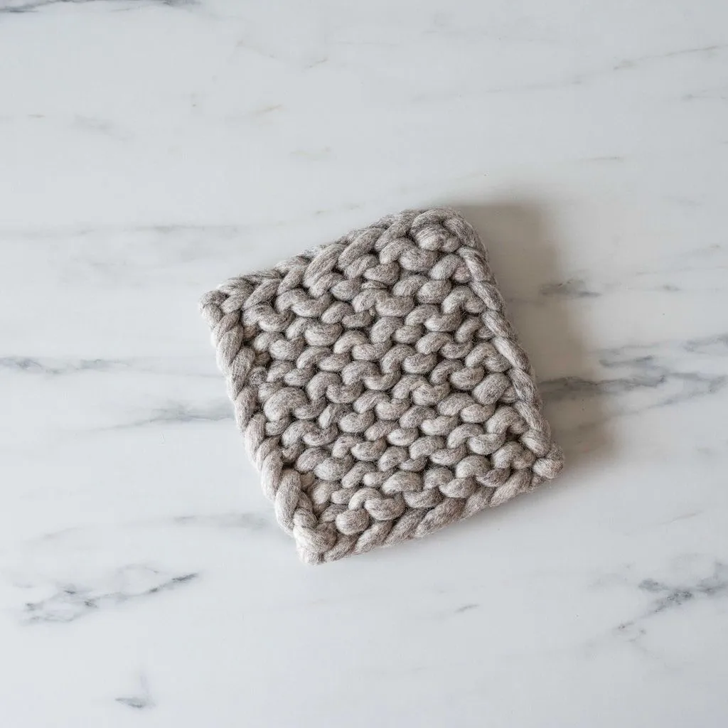 Grey Woven Trivet