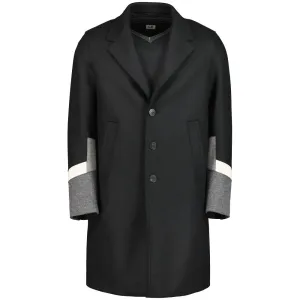 Neil Barrett Double Face Wool Trench Coat