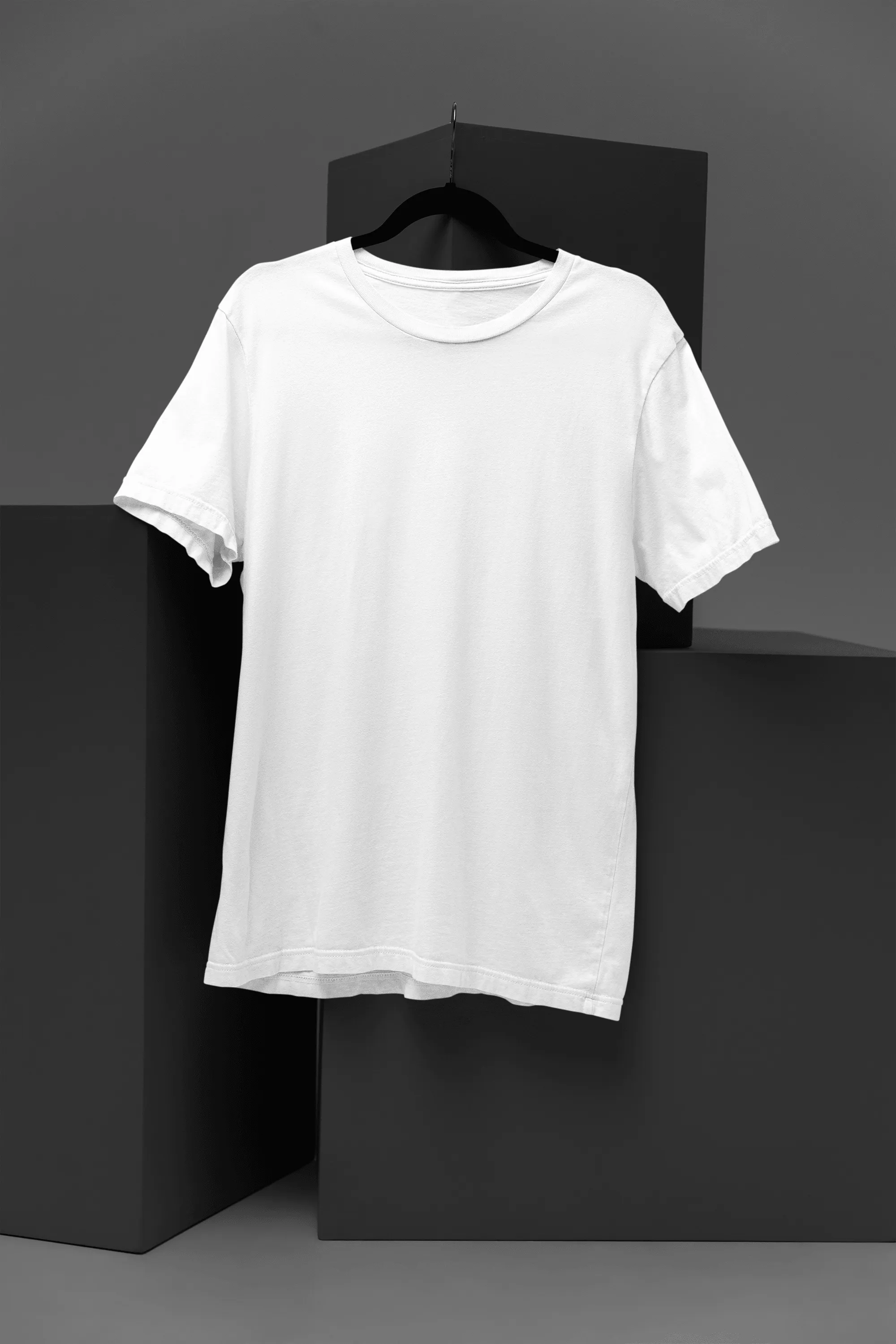 Pick Any 3 - Plus Size Solid Cotton T-Shirts - Perfect Fit, Value Pack