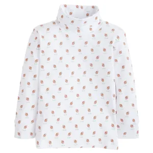 Printed Turtleneck Football