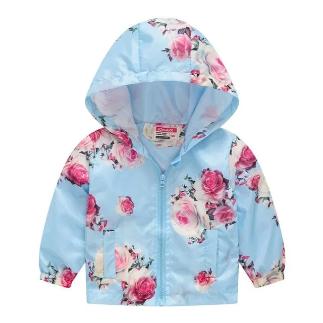 Stylish Skin-friendly Children's Waterproof Windbreaker