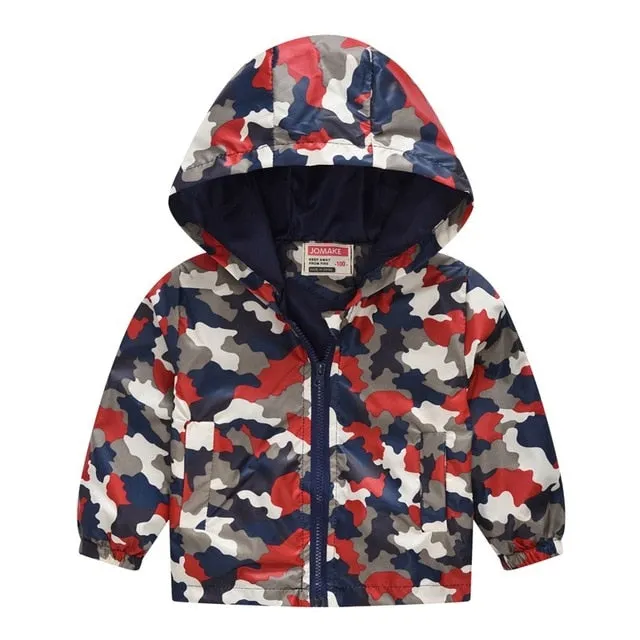 Stylish Skin-friendly Children's Waterproof Windbreaker